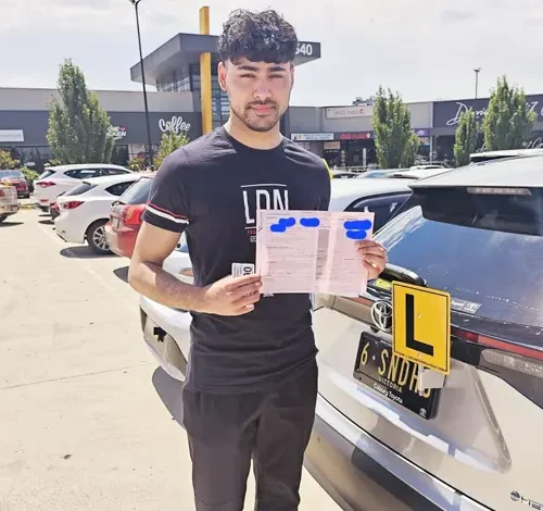 Nervous driver coaching in Melbourne with calm support and confidence building lessons