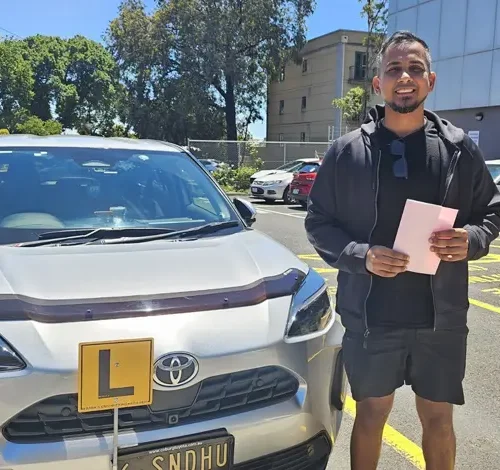 Supportive driving lesson for a nervous learner in Melbourne